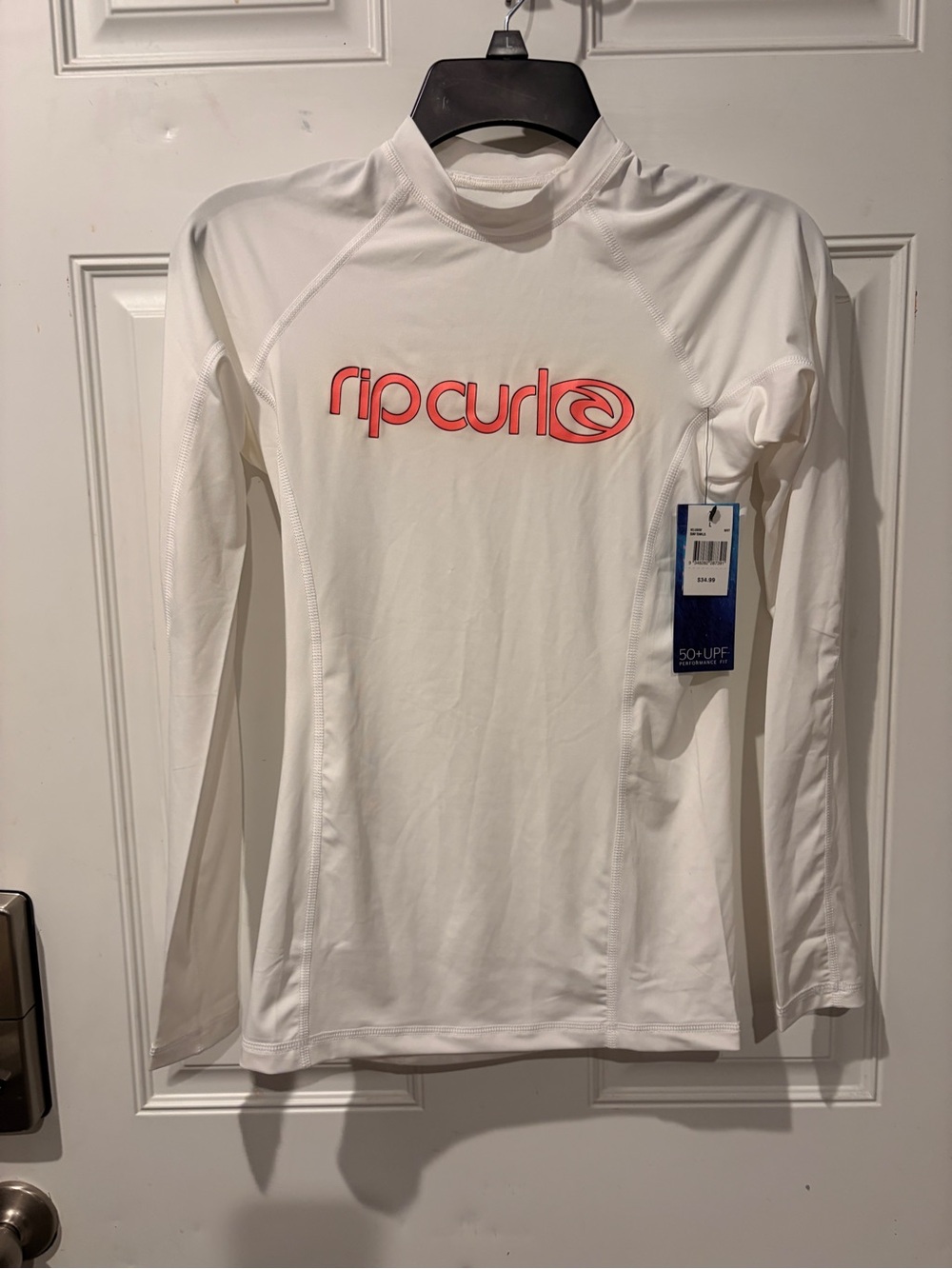 Rip Curl Rash Guard UPF 50+ Surf Shirt
Long Sleeve White
